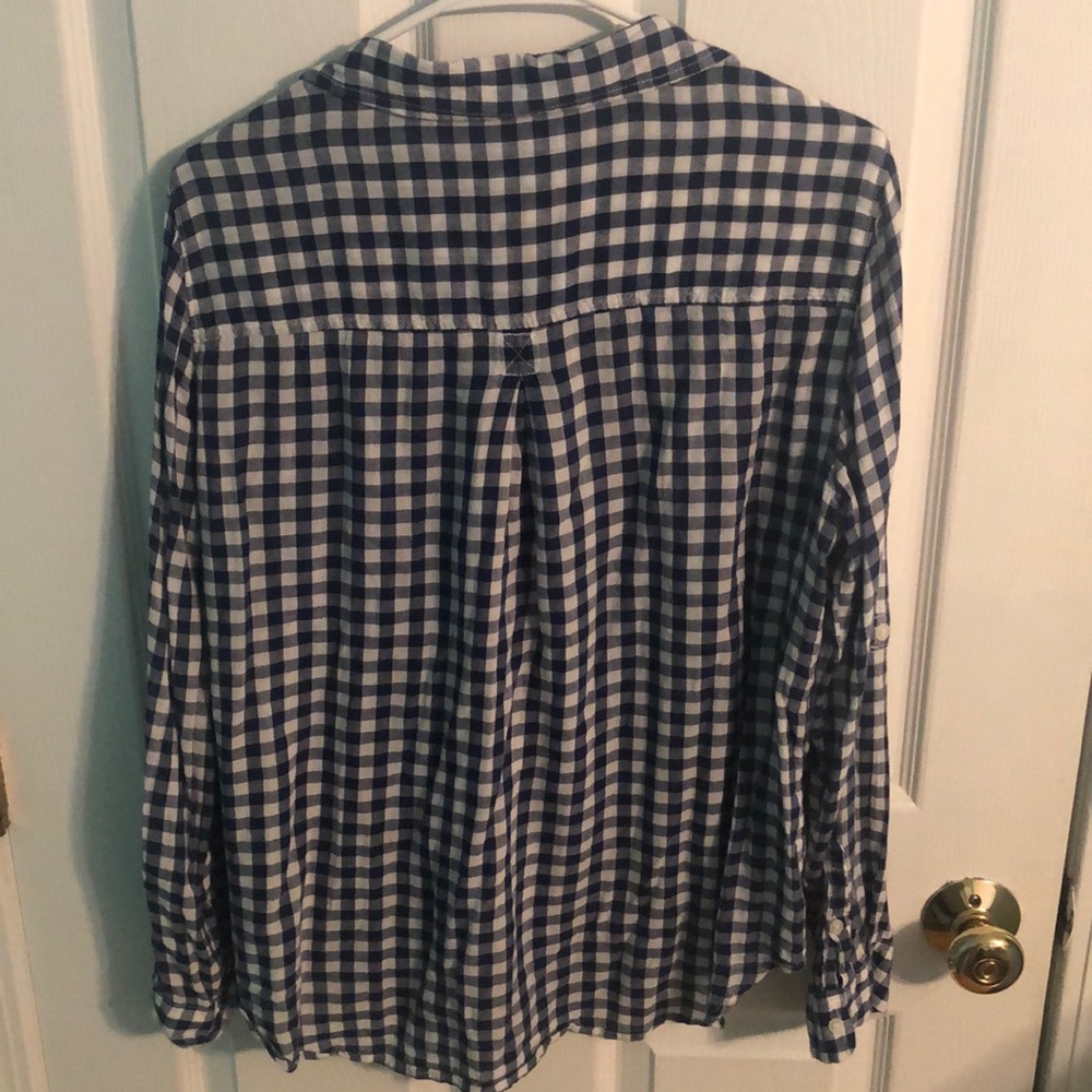 AEO checkered button down - Picture 2 of 2